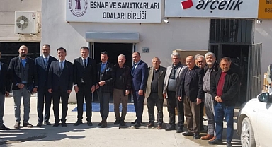 İYİ PARTİ’DEN HESOB’A ZİYARET