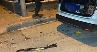 Komşusunun aracına tüfekle ateş açan zanlı gözaltına alındı