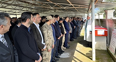 Polis memurunun cenazesi Hatay'da toprağa verildi