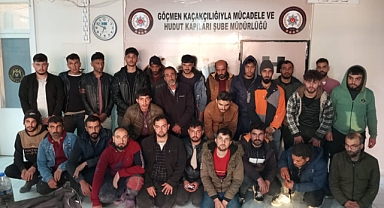 26 Suriye Uyruklu Göçmen Yakalandı