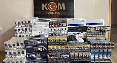 4340 Paket Gümrük Kaçağı Sigara Ele Geçirildi