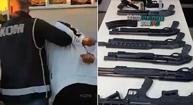 74 ilde Silah Kaçakçılarına Operasyon