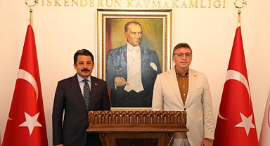 Başkan Dönmez, Kaymakam Demiryürek'i Ziyaret Etti