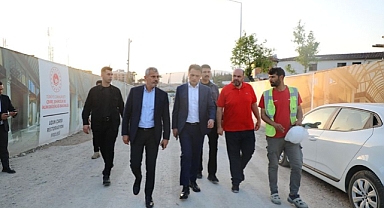 Başkan Öntürk, Sahaya İndi