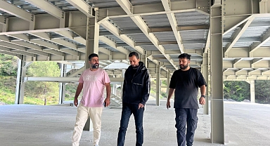 Cem Eren Anadolu Lisesi İnşaatı Yükseliyor