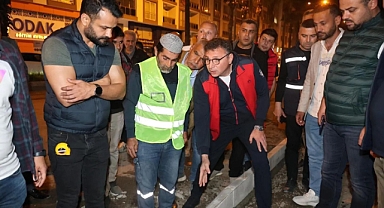 Dönmez, İlk Günden Gece Mesaisine Başladı