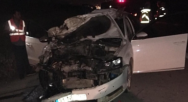 Hatay'da tırla çarpışan otomobilin sürücüsü öldü