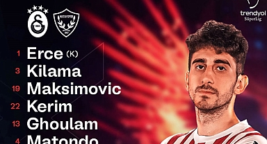 HATAYSPOR’UN İLK 11’İ BELLİ OLDU