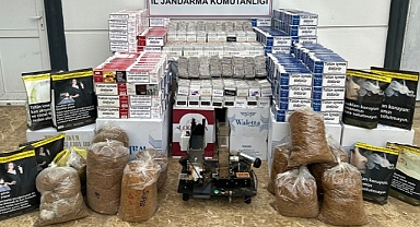 Kaçak tütün operasyonunda 2 şüpheli yakalandı