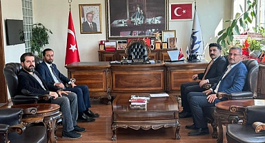 Kaymakam Yazıcı'dan Başkan Yalçın'a Ziyaret