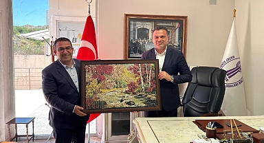 MÜDÜR İMREK’TEN HESOB’A ZİYARET