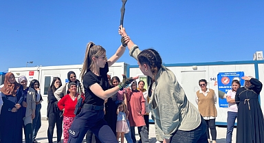 Tekvandocudan Kadınlara Yakın Savunma Eğitimi