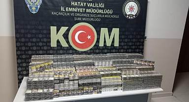 2210 Paket Gümrük Kaçağı Sigara Ele Geçirildi