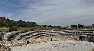 Antik stadyum arenasındaki çalışmalar tamamlandı