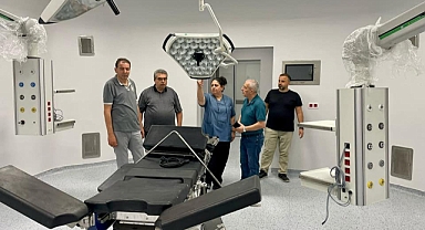 Başhekim Sönmez, Ek Hizmet Binası'nda İncelemelerde Bulundu