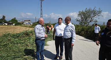 Başkan Yapar, Temizlik Çalışmalarını İnceledi