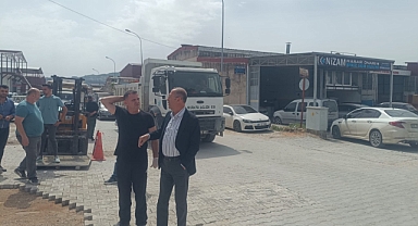 Başkan Yapar, Yol Çalışmalarını İnceledi