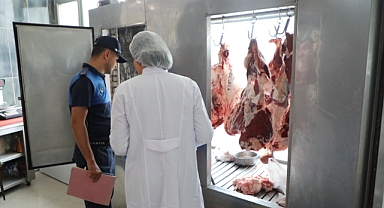 Büyükşehir Zabıtası Kasapları Denetledi