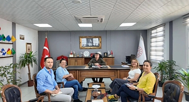 Deprem Sonrası Uzun Vadeli İyileştirme Stratejileri Çalışma Ekibinden Tüysüz'e ziyaret