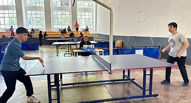 Dörtyol'da Masa Tenisi Turnuvası Düzenlendi