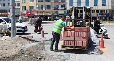 HBB, 3 Bin 500 Metre Uzunluğunda Kaldırımı Yeniledi