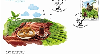 PTT'den Çay Kültürü Anma Pulu