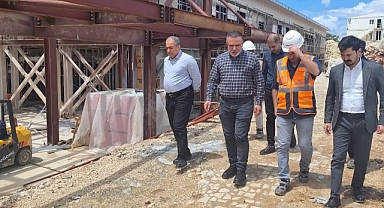 Sağlık Yatırımlarını Yerinde İnceledi