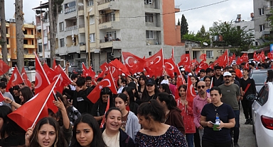 Samandağ’da 19 Mayıs gençlik yürüyüşü düzenlendi
