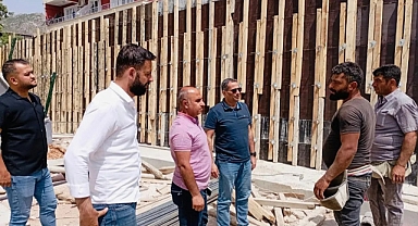 Tecimen, Okullarda Devam Eden İnşaat Çalışmalarını İnceledi