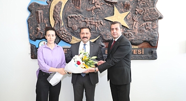 Vali Masatlı'dan Başkan Yumuşak'a Ziyaret