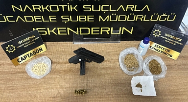 575 Adet Captagon Hapı Ele Geçirildi