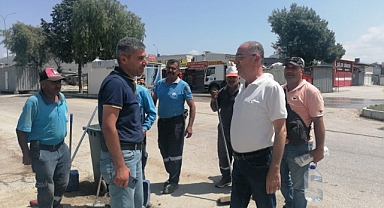 Başkan Yapar, Temizlik Çalışmalarını İnceledi