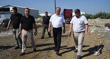 Başkan Yapar, Yol Çalışmalarını İnceledi