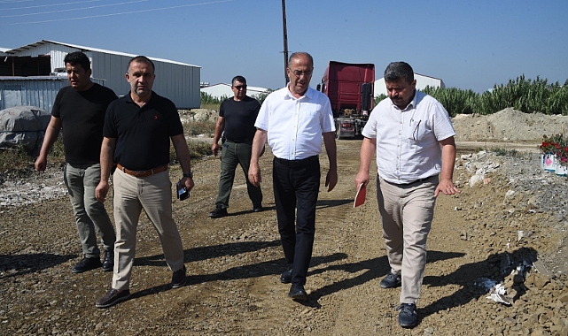 Başkan Yapar, Yol Çalışmalarını İnceledi