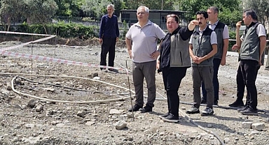 Hatay Orman Bölge Müdürü Karabulut Reyhanlı'da İncelemelerde Bulundu