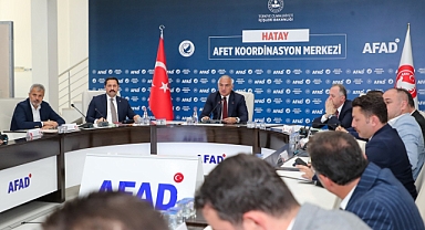 Hatay Yerel Yönetim ve STK Toplantısı Gerçekleştirildi