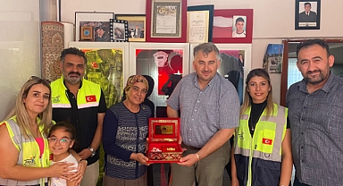 HBB, Şehit Mehmet Suay'ın Ailesini Unutmadı