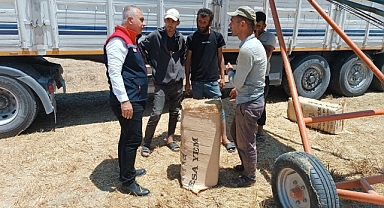 İl Müdürü Türkmen, Hatay'da Saman Üreticileriyle Buluştu