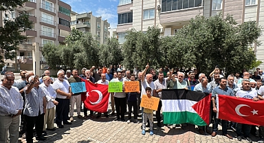 İsrail'in Gazze'ye Saldırıları Dörtyol'da Protesto Edildi