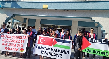 SAMANDAĞLI MEZUNLARDAN FİLİSTİN’E ANLAMLI DESTEK