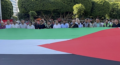 STK'ler Gazze'ye destek için çadır nöbeti başlattı