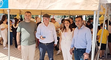 Şube Müdürleri Narlıca Ortaokulu Kermesine Katıldı