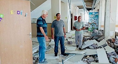 Tecimen, Güçlendirme Çalışmalarını Yerinde İnceledi