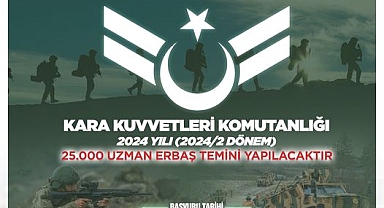 Uzman Erbaş Temini Başvuruları 30 Haziran’da Sona Erecek