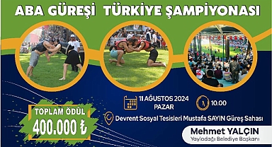 Aba Güreşi Şampiyonası Yayladağı’nda Yapılacak