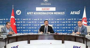 Afet Konutları İnşaatları Değerlendirme Toplantısı Gerçekleştirildi