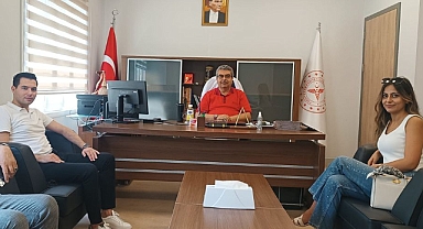 Başhekim Sönmez'e Nezaket Ziyareti