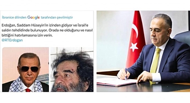 Başkan Sarı, İsrailli Bakana Haddini Bildirdi