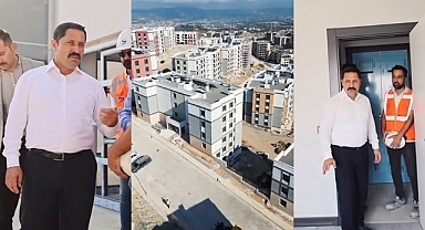 DEFNE’DE TOKİ KONUTLARI YÜKSELİYOR