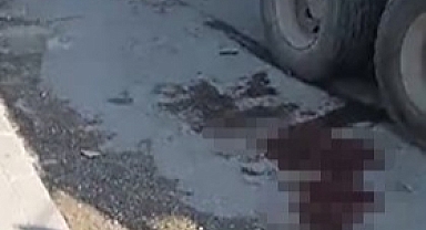 Hafriyat kamyonuyla elektrikli bisiklet çarpıştı: 1 kişi öldü